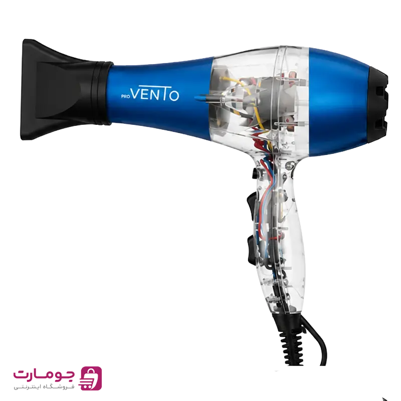 سشوارسالنی حرفه ای pro vento آبی