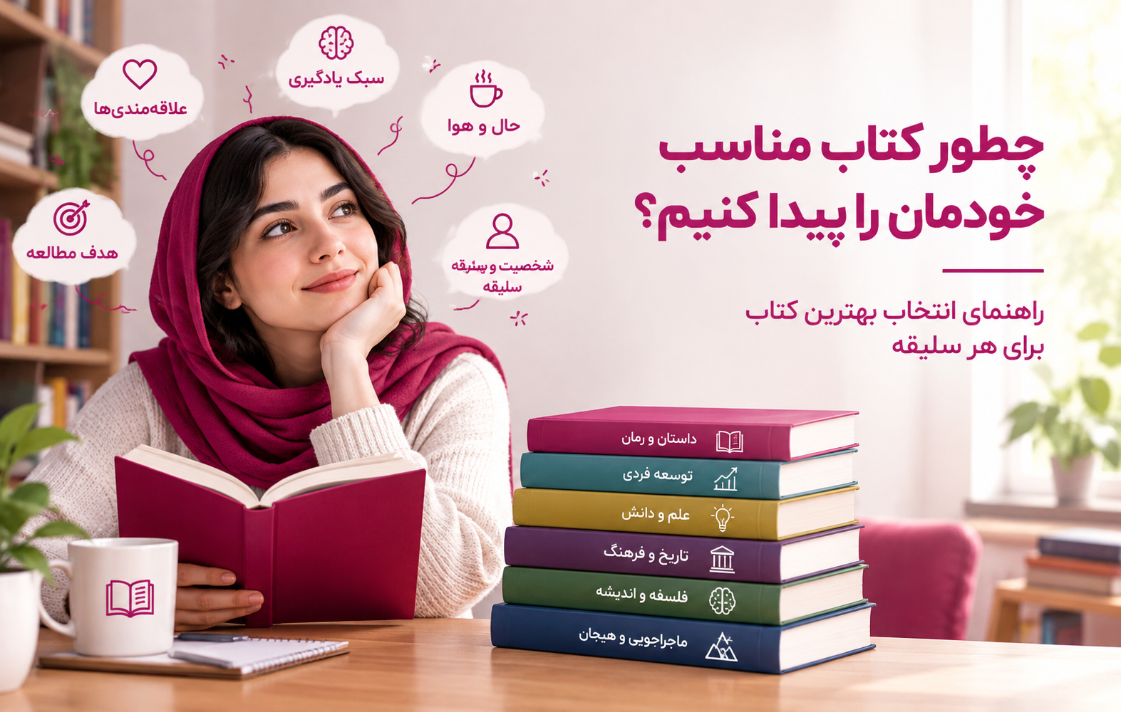 How do we find the right book for us? A guide to choosing the best book for every taste.